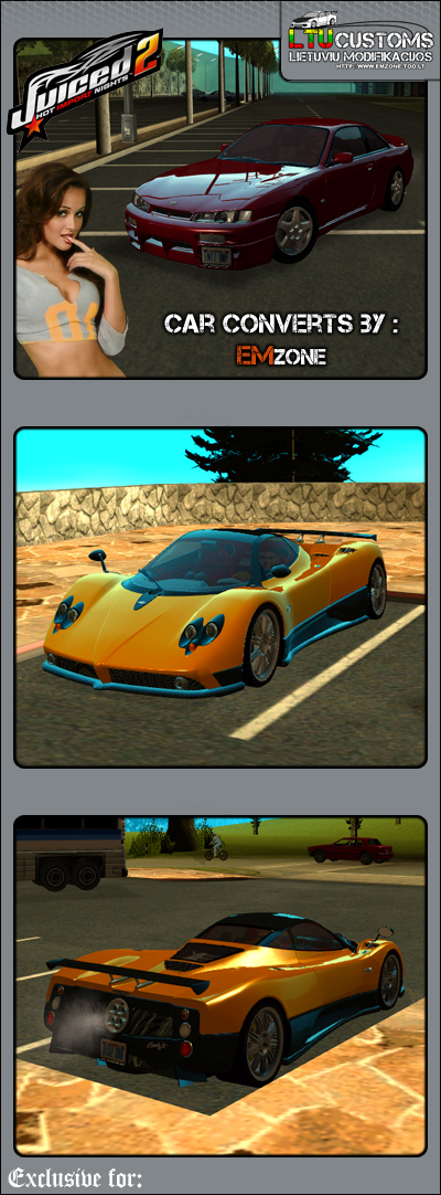 Pagani Zonda F - Stock